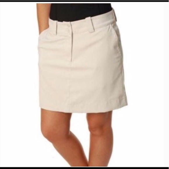 Beige golf skort Clearance